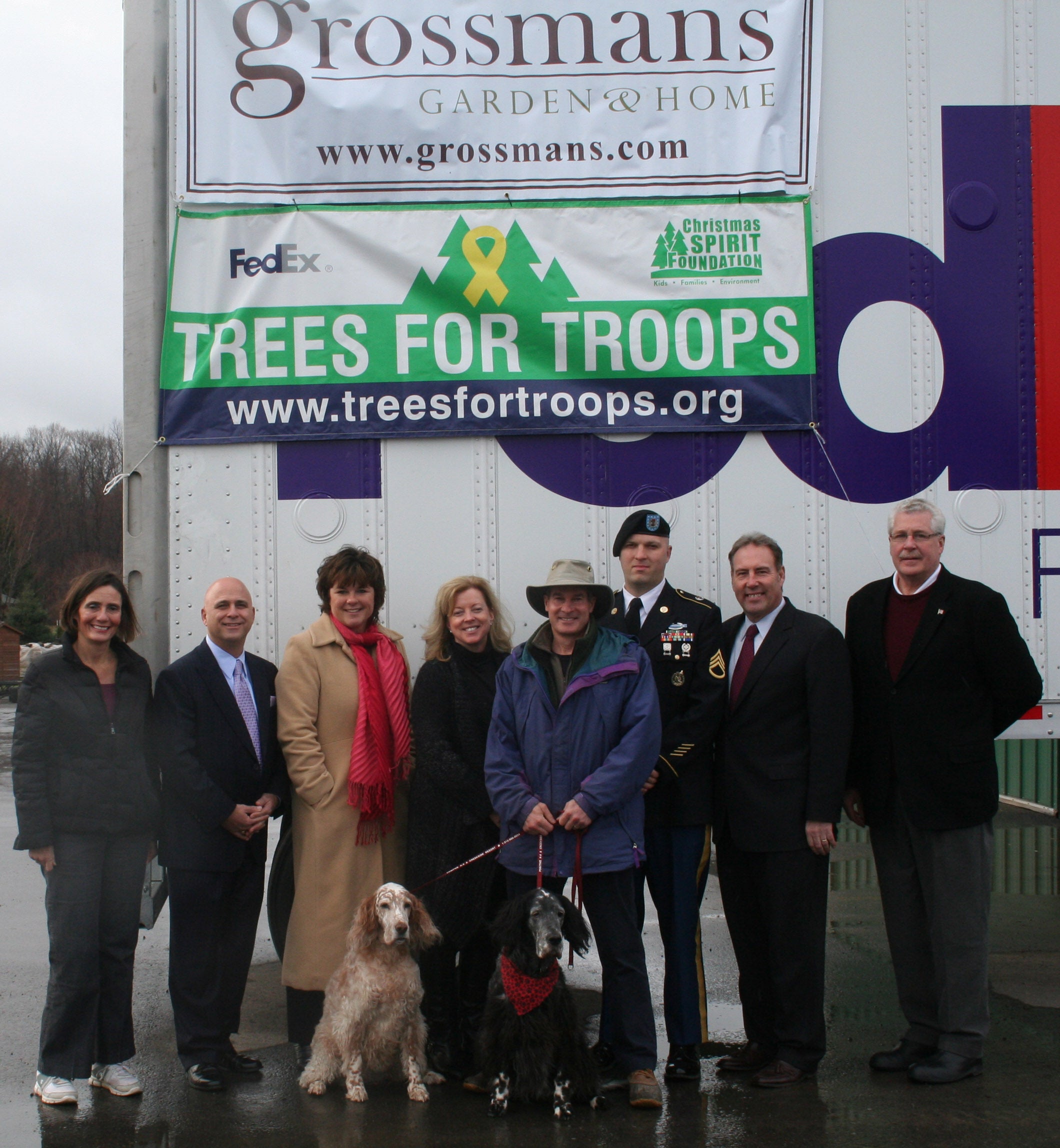 Trees for the Troops From Grossmans NYSenate.gov